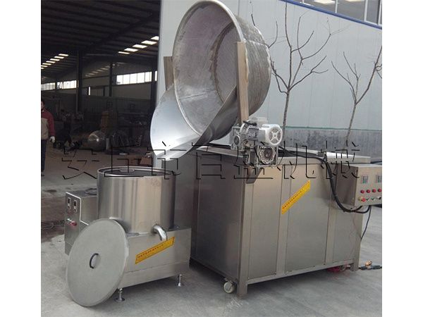 油炸機+甩油機組合